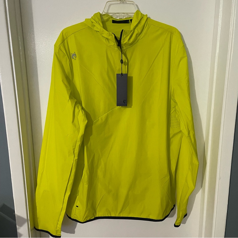 Greyson Golf Jacket Hoodie Pac Lite Newago Blaze NWT MSRP $285 Men’s Size M